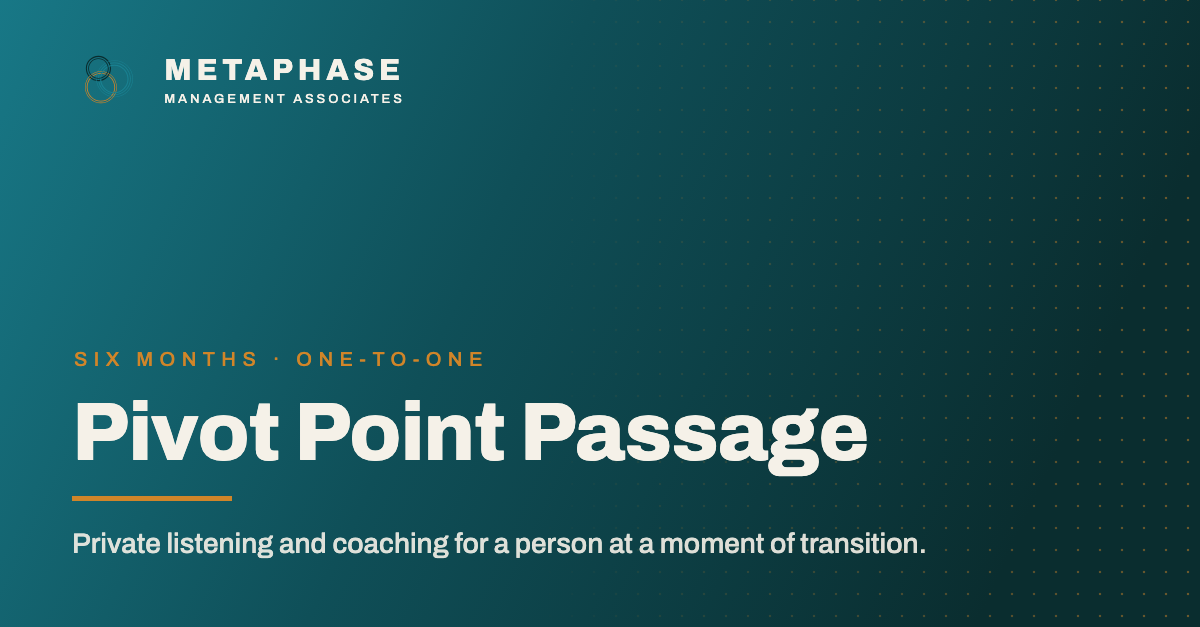 Pivot Point Passage